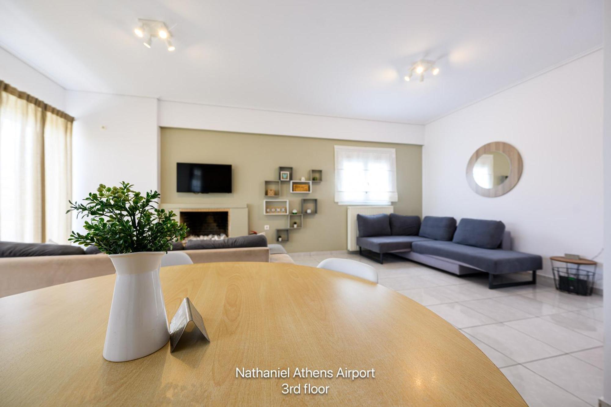 Apartament Nathaniel Athens Airport Spáta