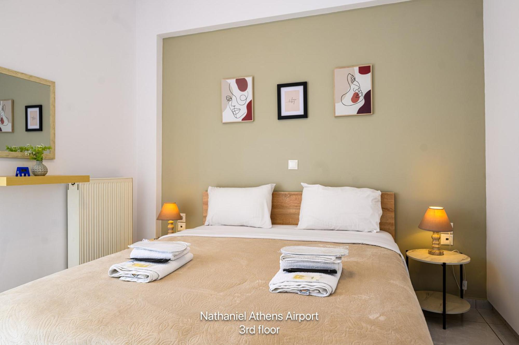 Nathaniel Athens Airport Apartament Spáta
